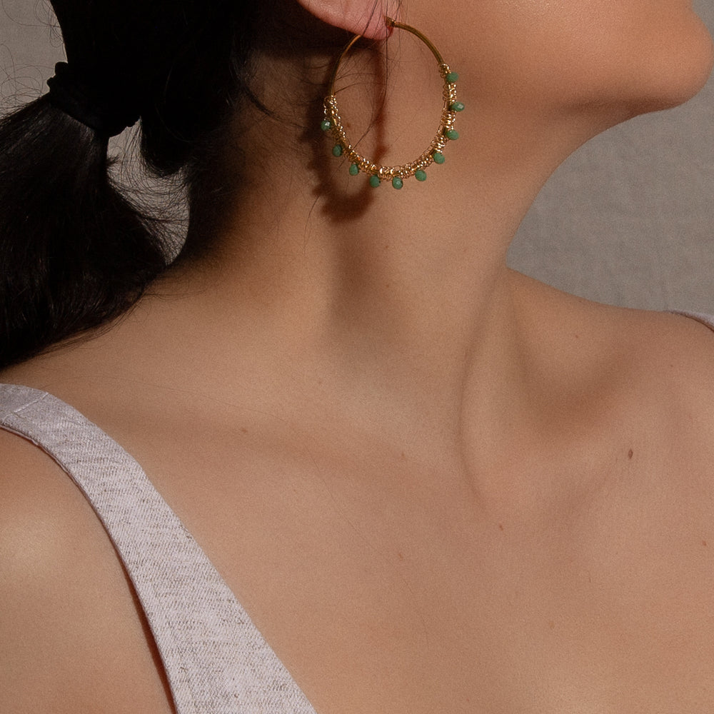 Eva Hoop Earrings