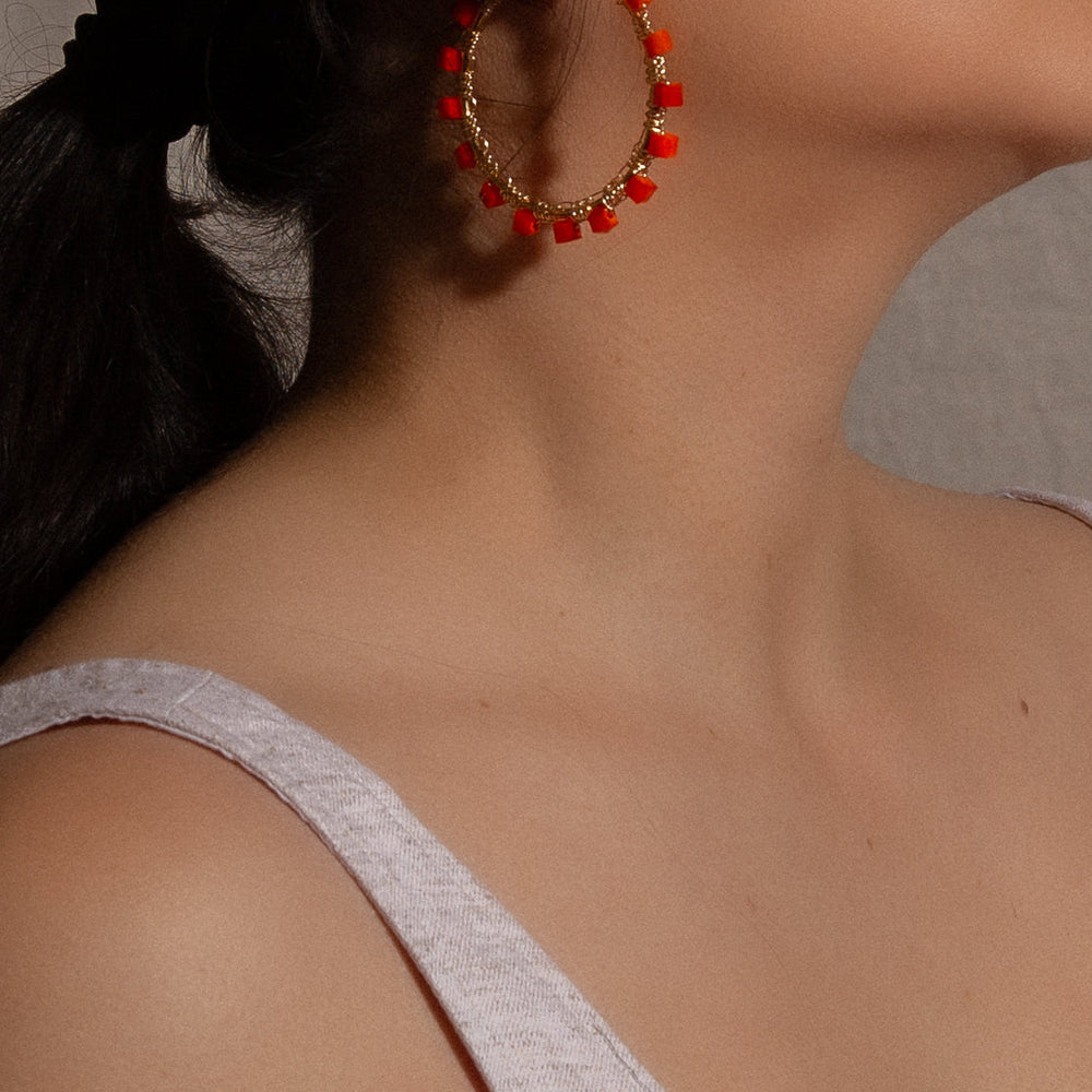 
                      
                        Clementine Hoop Earrings
                      
                    