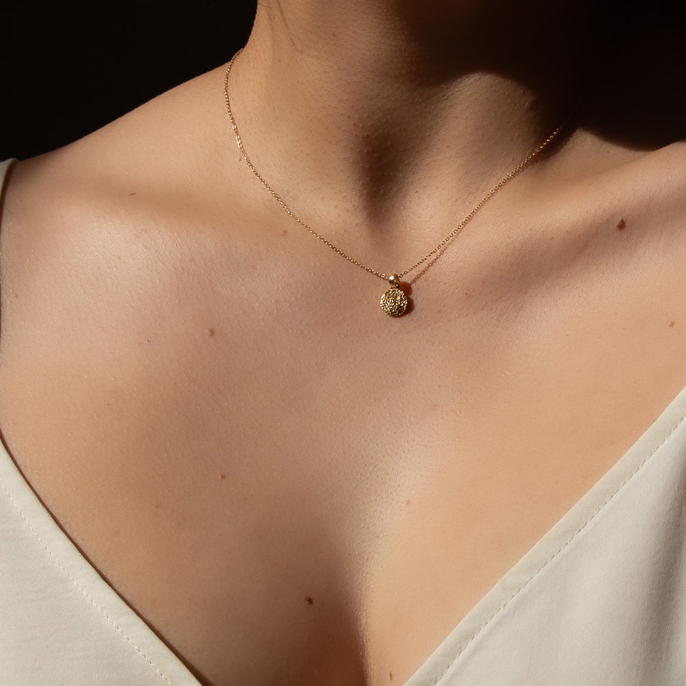 14K Cempasúchil Necklace