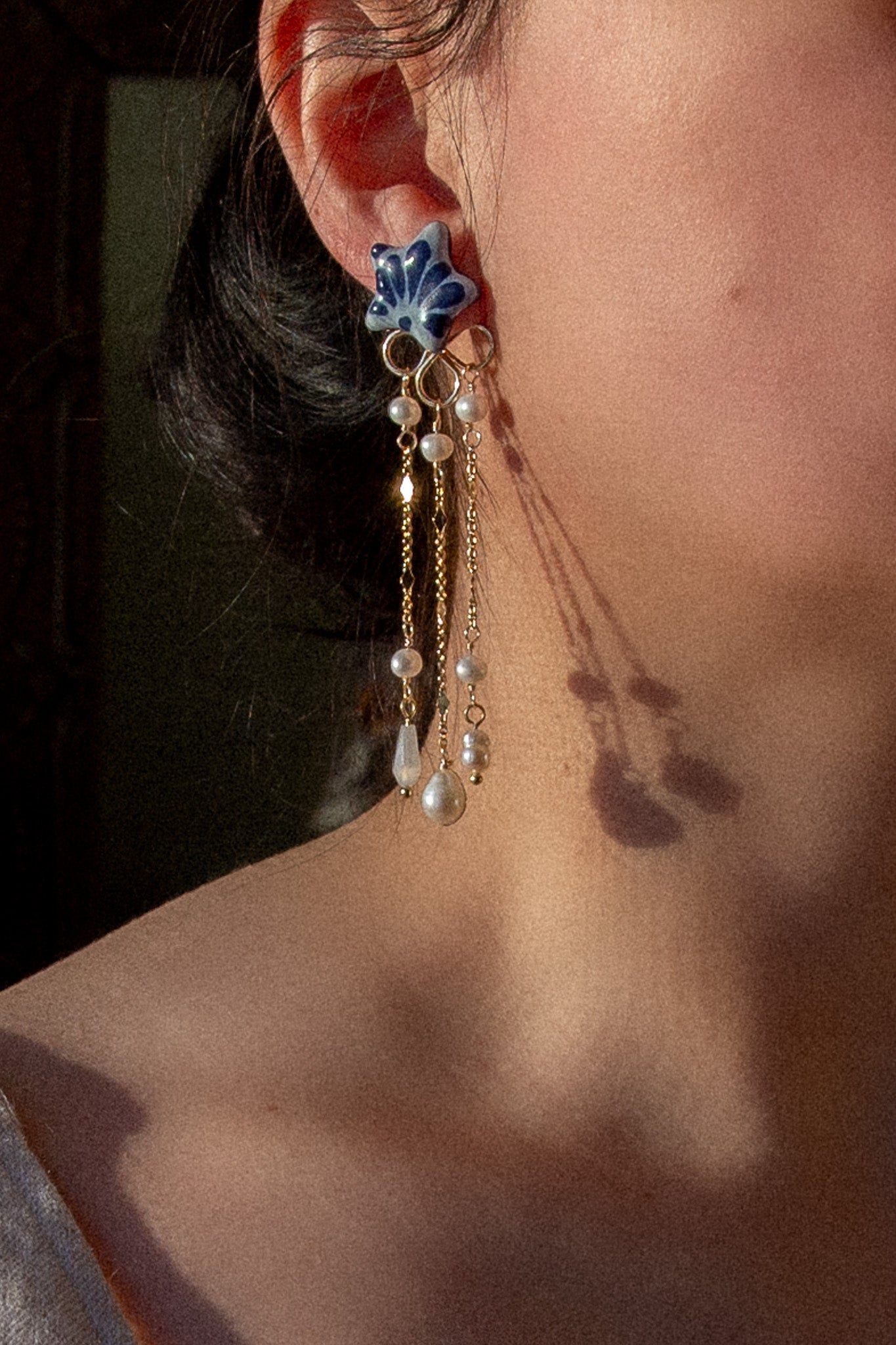 Talavera Estrella Drop Earrings