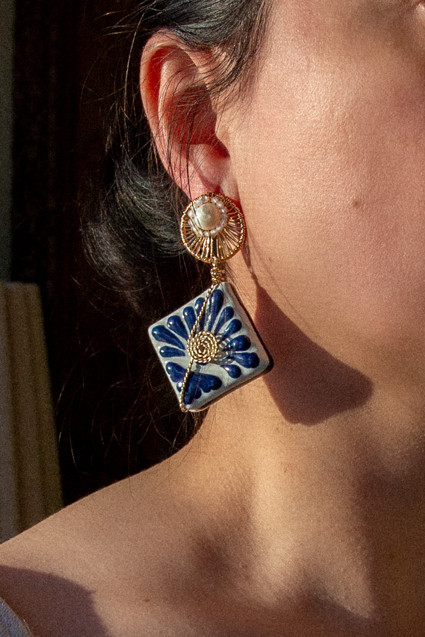 Talavera Drop Earrings