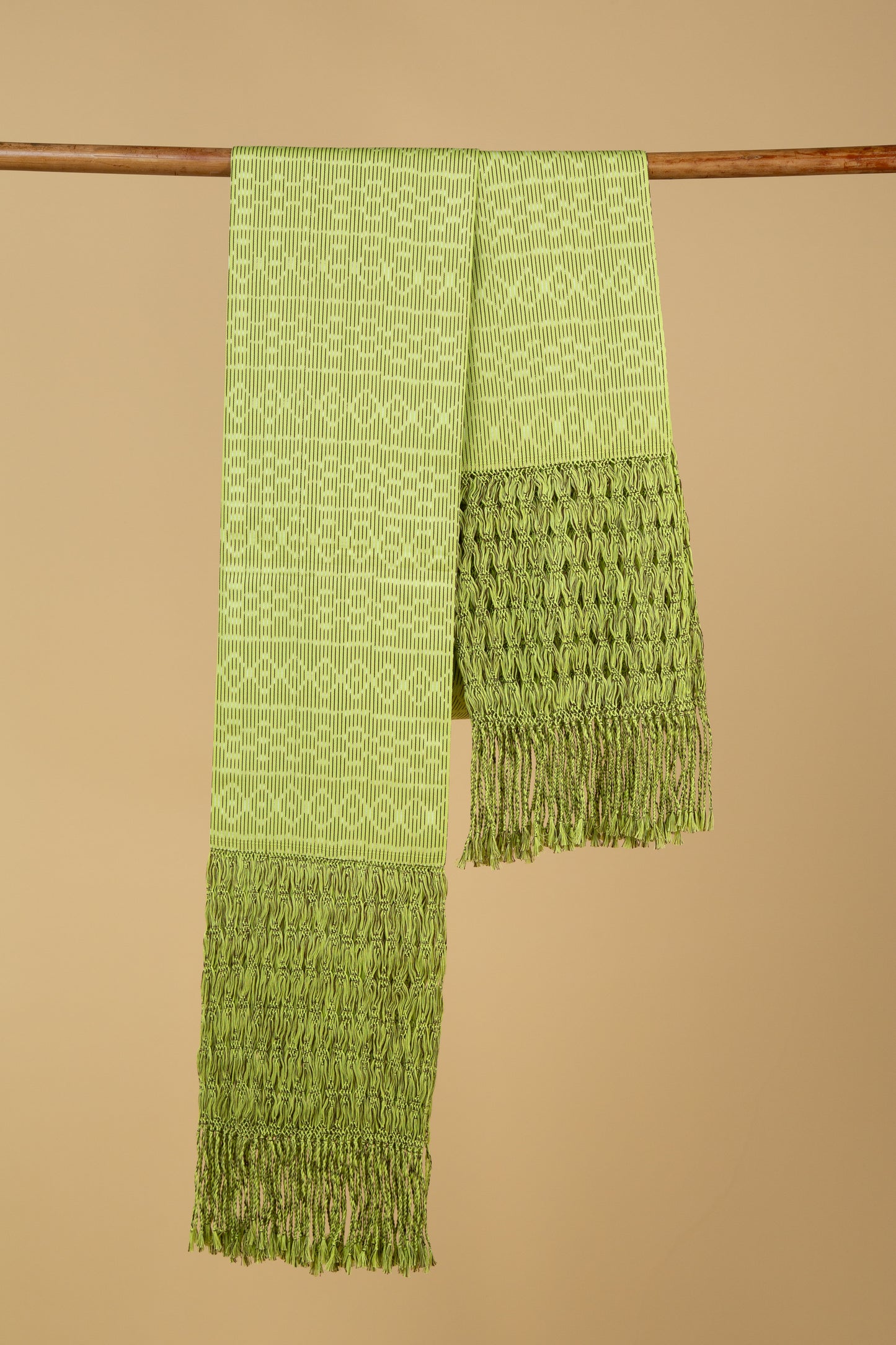 Large Rebozo - Chartreuse