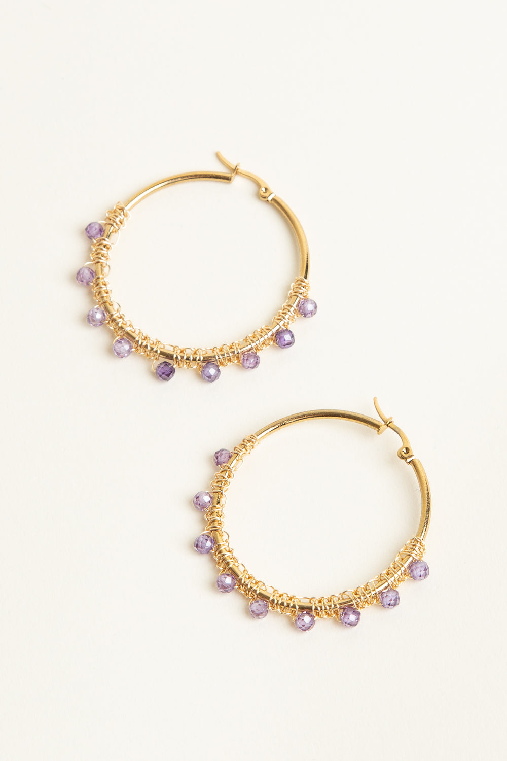 Lilia Hoop Earrings