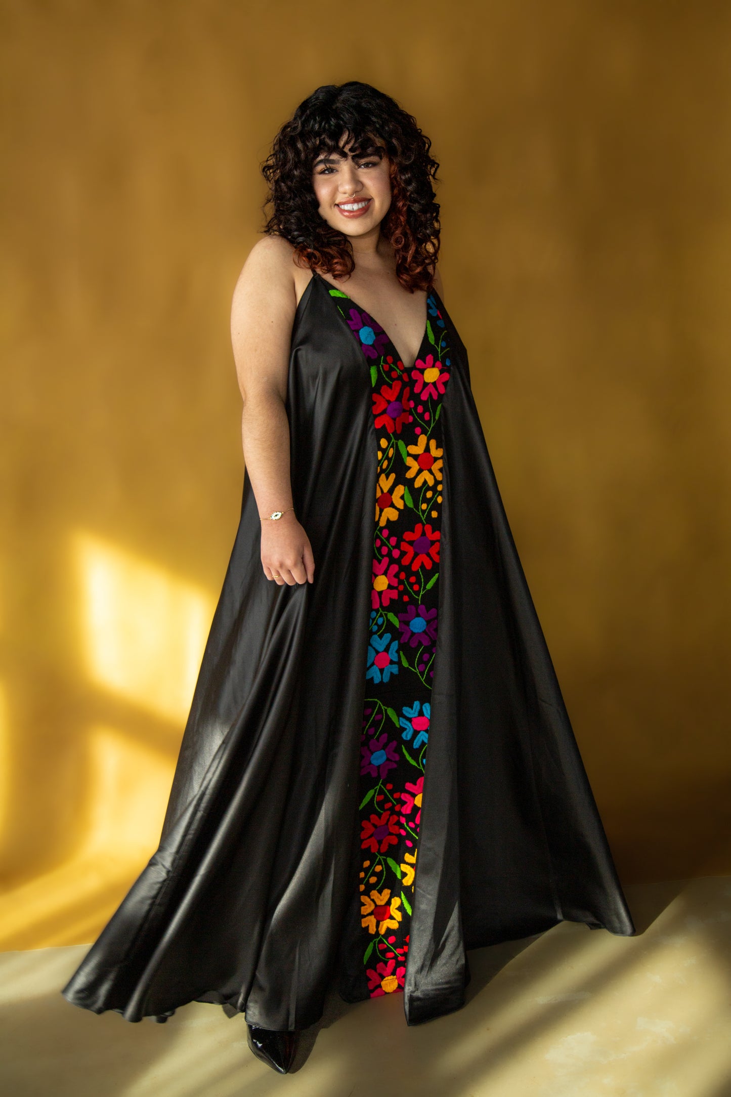 Pre-Order: Color Ruffles Dress – Cadena Collective